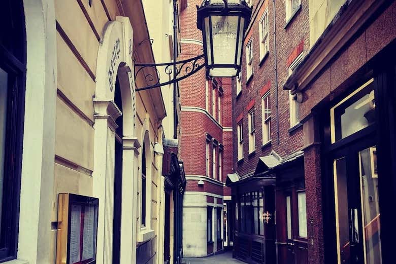 Baladez-vous dans les ruelles de Londres