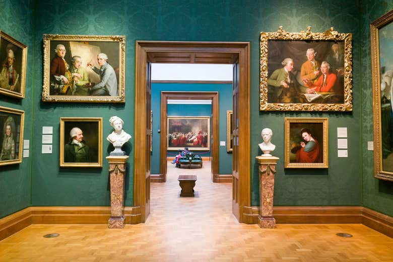 Una de las salas de la National Gallery