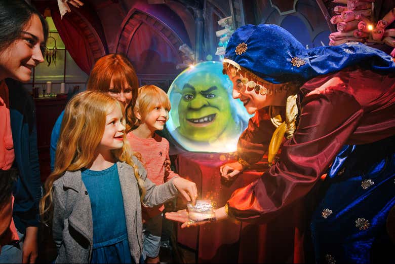Let your imagination run wild in Shrek's Adventure