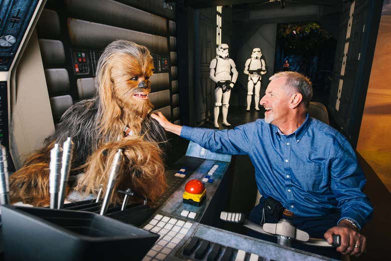 ¡Pilotando con Chebwbacca!