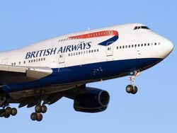 Arriving by plane to London