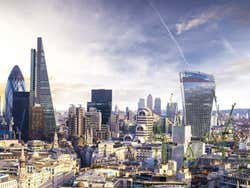 London at sunset