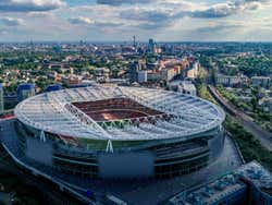 Arsenal's stadium from above