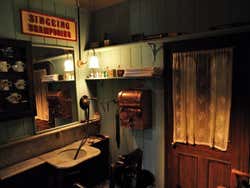 Museum of London, barber shop