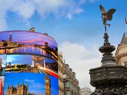 Exploring Picadilly Circus