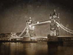 The London Bridge a century ago