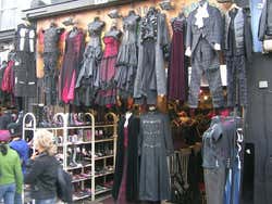 Camden Market, clothes and fashion