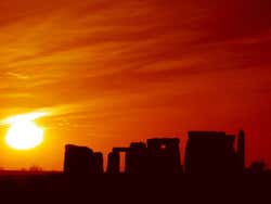 Stonehenge at dusk