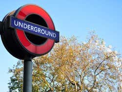 Underground sign in London