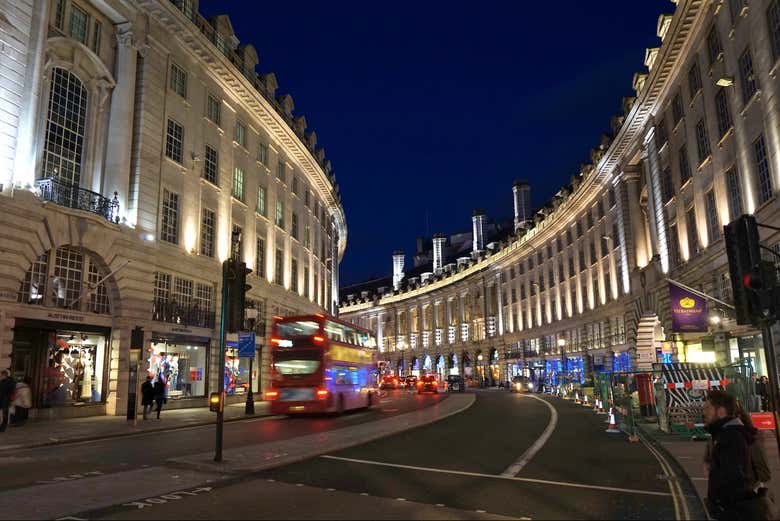 Pasearemos por Regent Street 