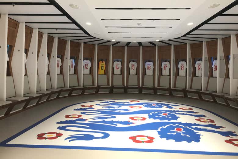 Vestuarios de Wembley