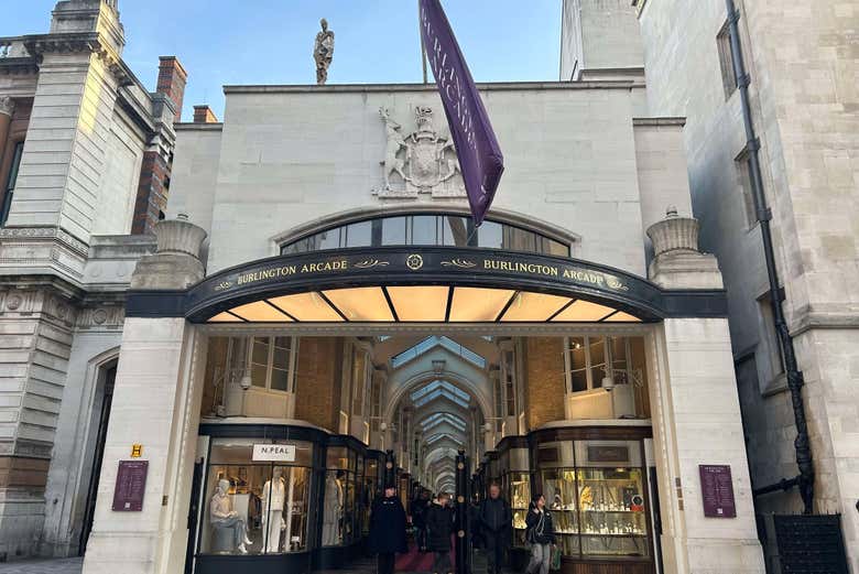 La galería Burlington Arcade