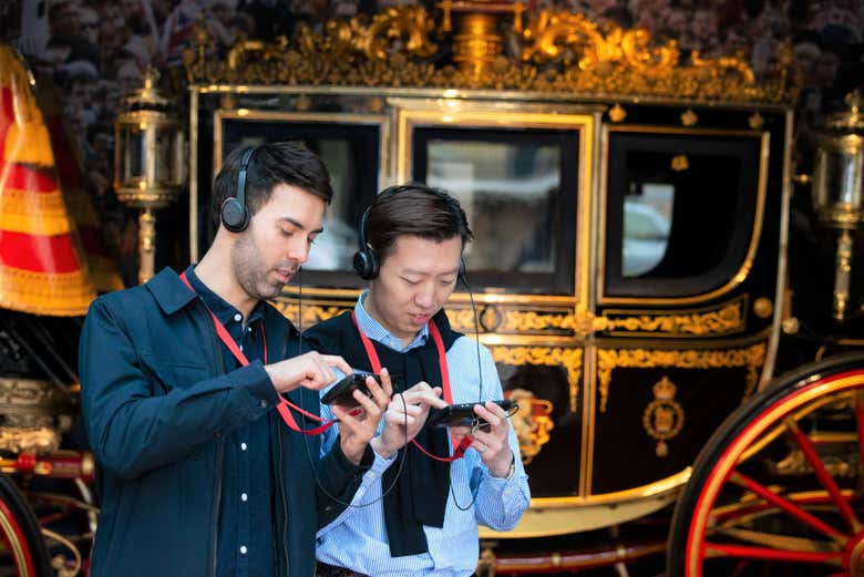 La visite peut se faire avec un audioguide