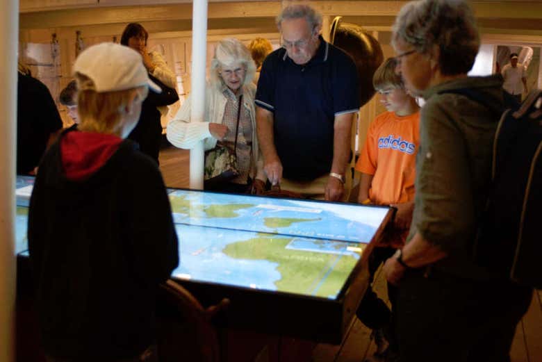 Visite à l’intérieur du Cutty Sark