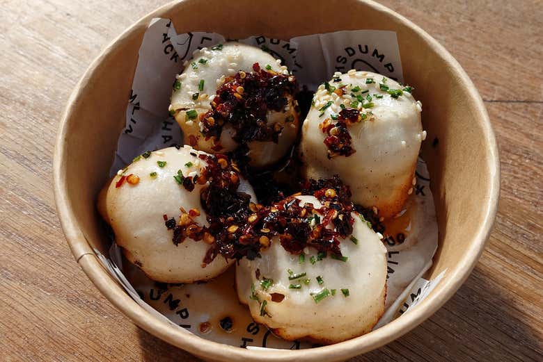 De délicieux dumplings