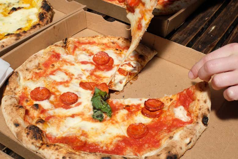 Déguster l'une des meilleures pizza d'East London