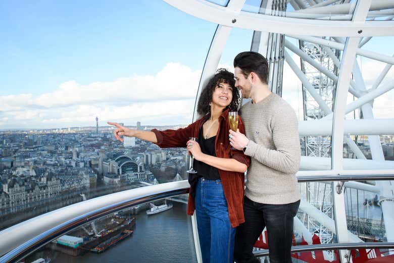 Você desfrutará de vistas incomparáveis de Londres