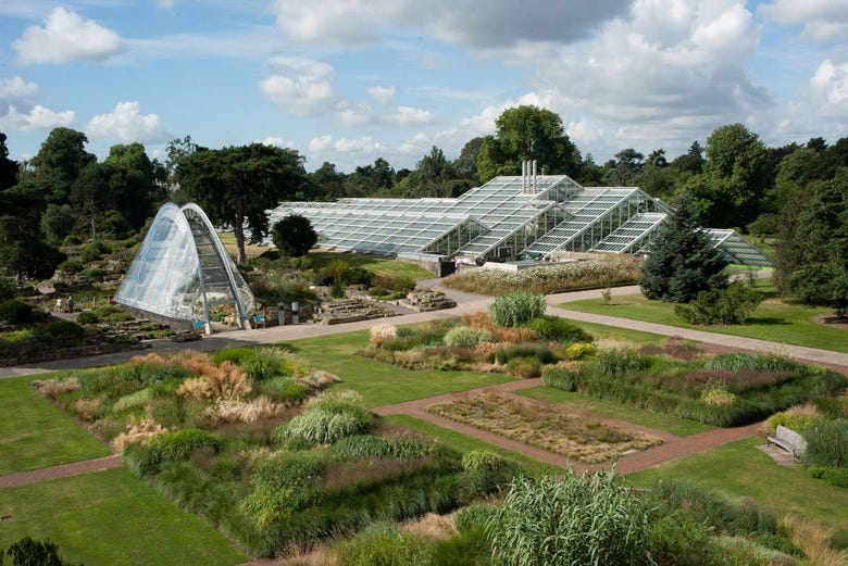 Vues des jardins botaniques royaux de Kew