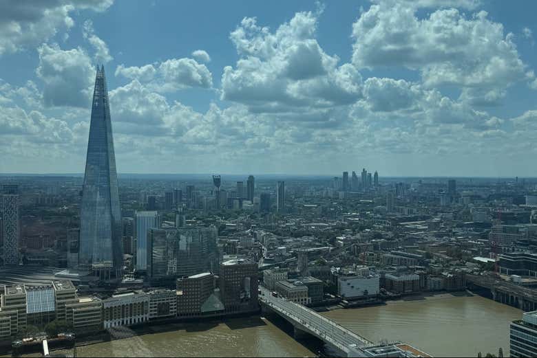 Tendréis una de las mejores panorámicas de Londres