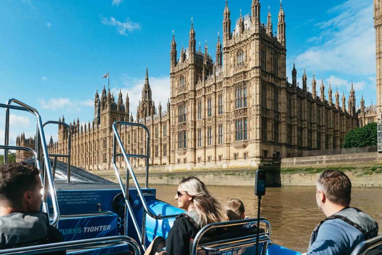 Enjoy views of the sites of London