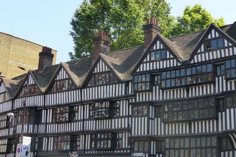 Les maisons à colombage typiques de Londres