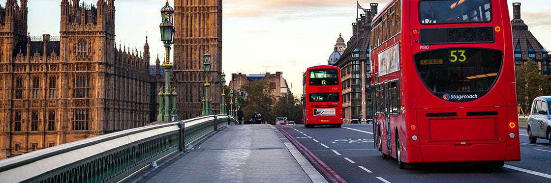 Autobuses en Londres