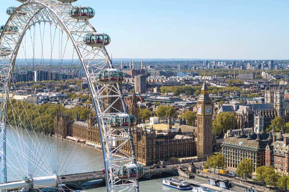 Entradas para el London Eye + Crucero por el Támesis + Autobús turístico
