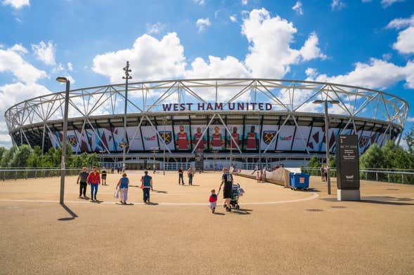 Visite du Stade Olympique de Londres