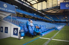 Ingresso do Stamford Bridge, o estádio do Chelsea FC