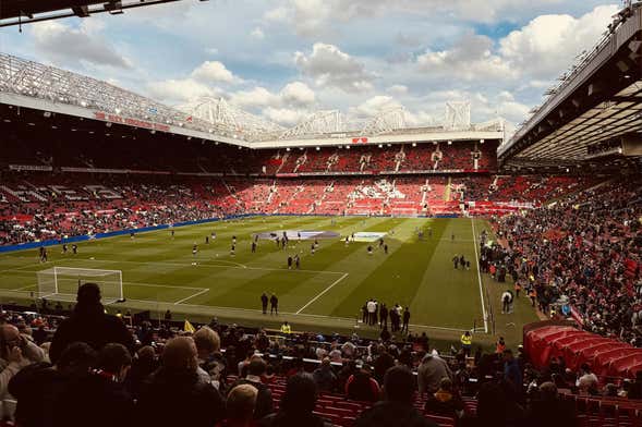 Entradas para un partido del Manchester United