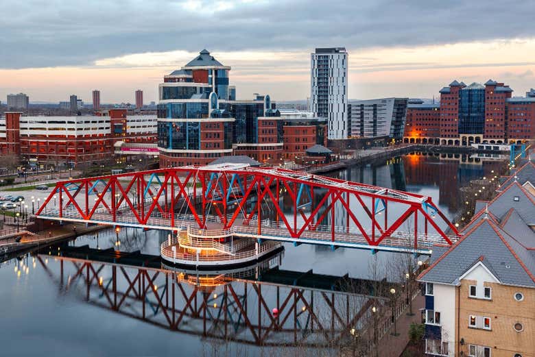 La zone de Salford Quays