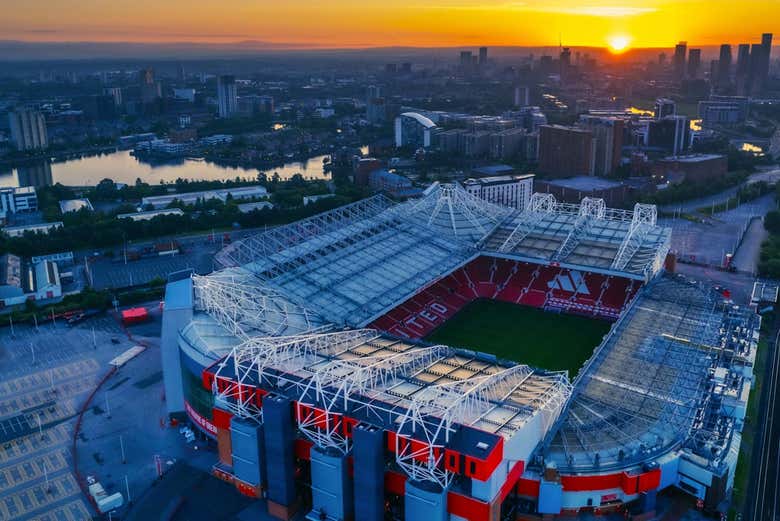 El emblemático estadio Old Trafford