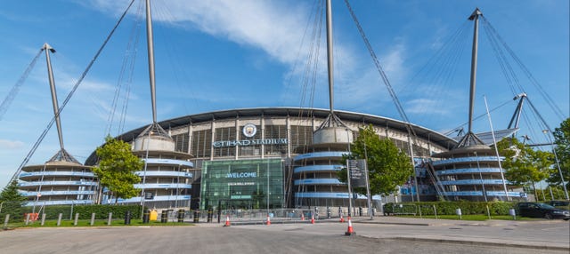 Tour por el estadio del Manchester City