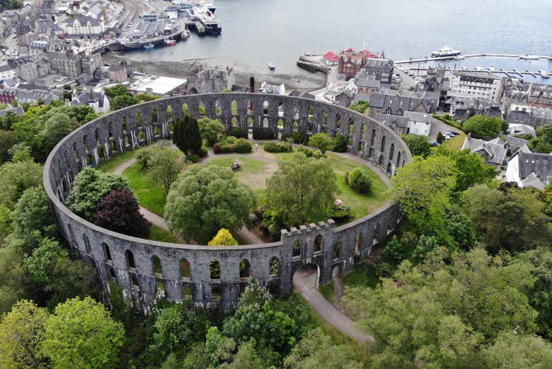 Vista aérea da torre McCaig