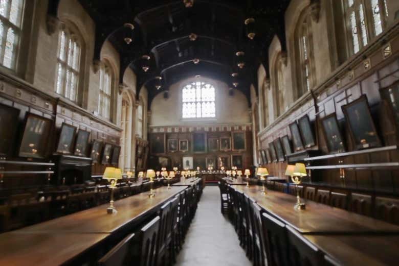 Intérieur de l'université d'Oxford