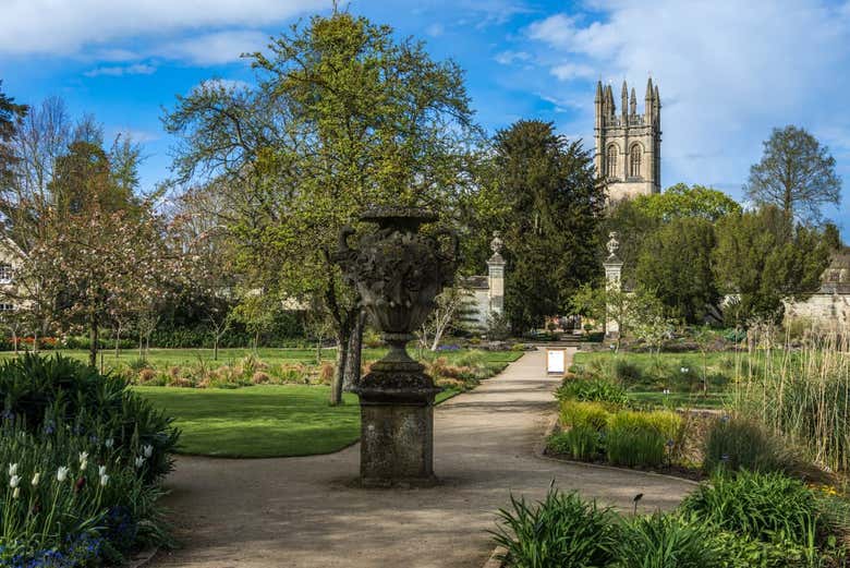 Jardins da Universidade de Oxford