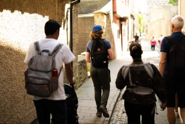 Durante el tour de Harry Potter por Oxford