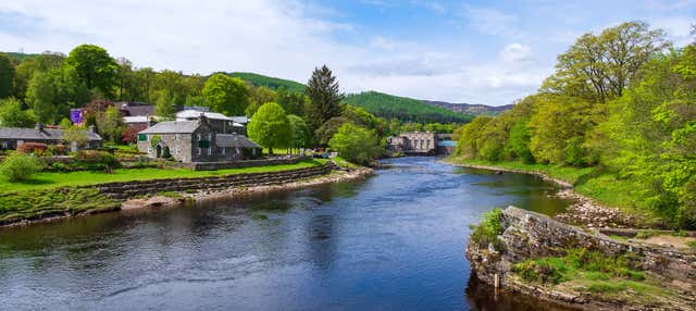 Bugging en el río Tummel