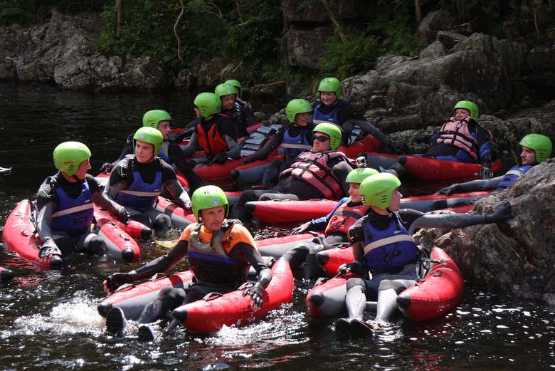 Navegando pelo rio Tummel