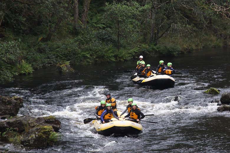 Passeando pelo rio Tummel
