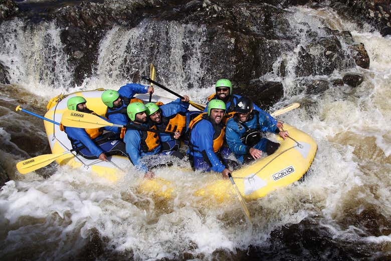 Saltando nas correntezas