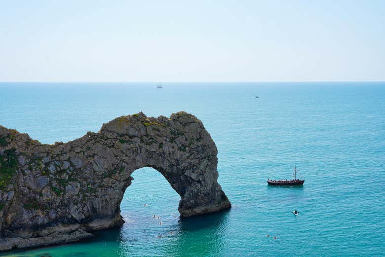 Giro in barca sulla Jurassic Coast