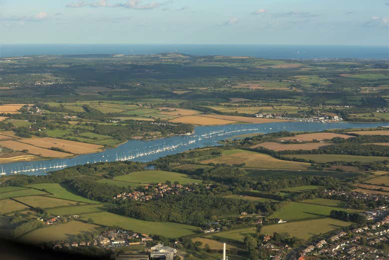 Vistas desde la avioneta