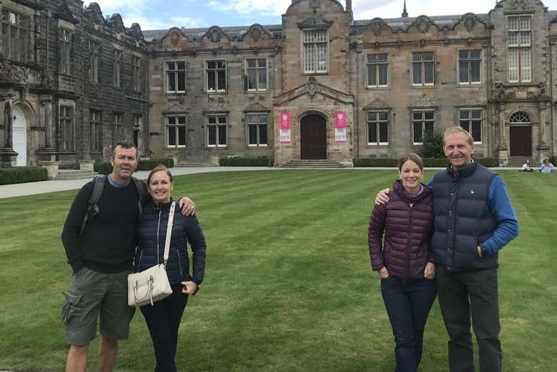 Visitando la Universidad de Saint Andrews