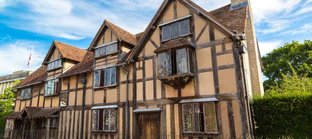 Entrada a la casa natal de William Shakespeare
