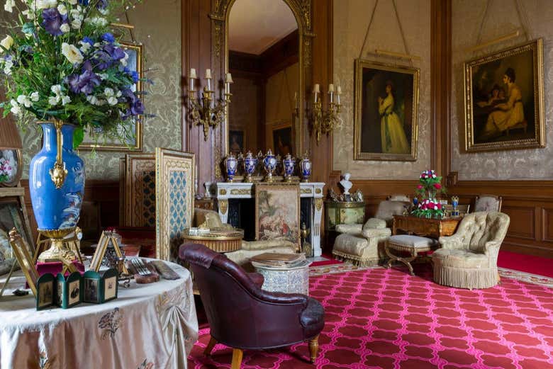 Un des salons de Waddesdon Manor