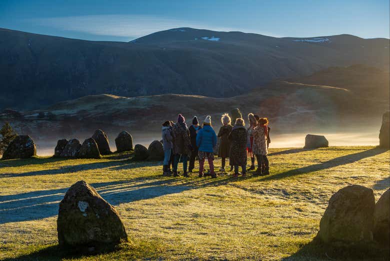 Visite du cercle de pierre de Castlerigg