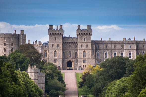 Entrada al castillo de Windsor