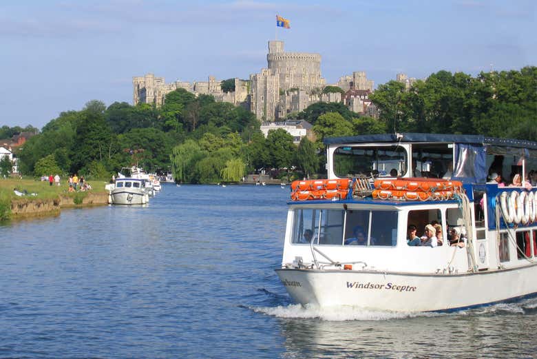 Vue du château de Windsor