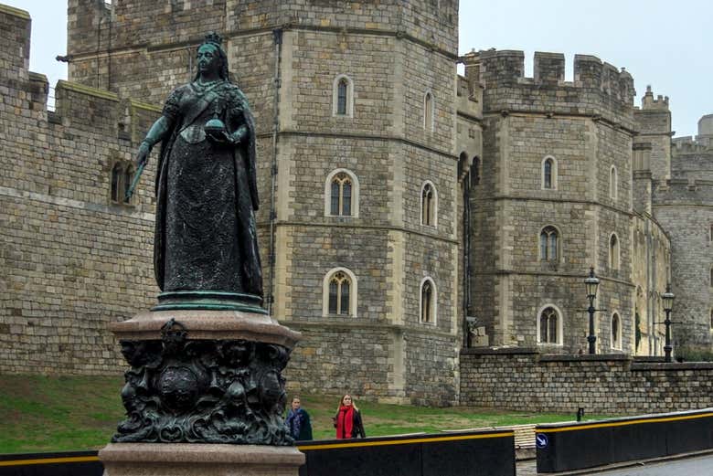Estátua da Rainha Vitória em Windsor